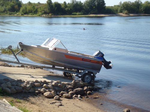 Алюминиевая лодка Wellboat-45M